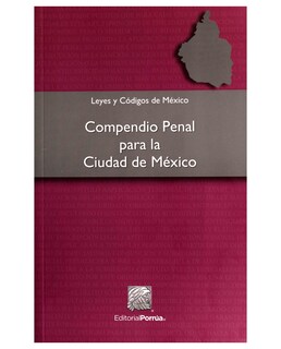 Foto 1 | Foto 1 | Libro Compendio Penal Para La Ciudad De México- Editorial Porrúa - Sin Autor