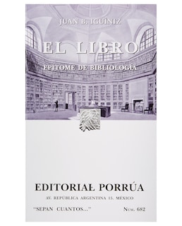 Foto 1 | Foto 1 | El Libro: Epítome De Bibliología- Editorial Porrúa - Iguíniz, Juan Bautista