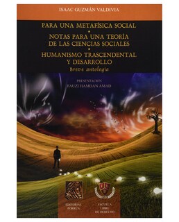 Foto 1 | Foto 1 | Libro Para Una Metafísica Social, Notas Para Una Teoría De Las Ciencias Sociales- Editorial Porrúa - Guzmán Valdivia, Isaac