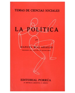 Foto 1 | Foto 1 | Libro La Política- Editorial Porrúa - Mas Araujo, Manuel
