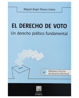 Foto 1 | Foto 1 | Libro El Derecho De Voto- Editorial Porrúa - Presno Linera, Miguel Angel