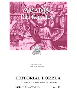 Foto 1 | Foto 1 | Libro Amadís De Gaula- Editorial Porrúa - Rodríguez De Montalvo, Garci