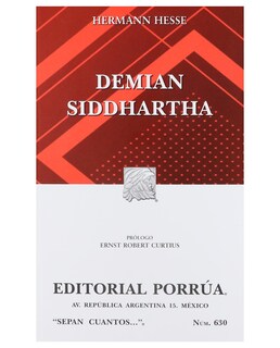 Foto 1 | Foto 1 | Libro Demian · Siddhartha- Editorial Porrúa - Hesse, Hermann
