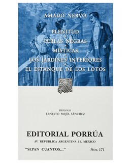 Foto 1 | Foto 1 | Libro Plenitud · Perlas Negras- Editorial Porrúa - Nervo, Amado