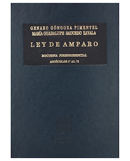 Foto 1 | Foto 1 | Libro Ley De Amparo Tomo I: Primera Y Segunda Parte- Editorial Porrúa - Góngora Pimentel, Genaro David