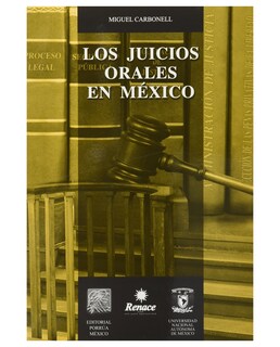 Foto 1 | Foto 1 | Libro Los Juicios Orales En México- Editorial Porrúa - Carbonell, Miguel