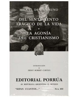Foto 1 | Foto 1 | Libro Del Sentimiento Trágico De La Vida - Editorial Porrúa México - Unamuno Y Jugo, Miguel De