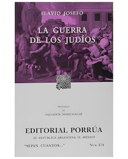 Foto 1 | Foto 1 | Libro La Guerra De Los Judíos - Editorial Porrúa México - Flavio Josefo