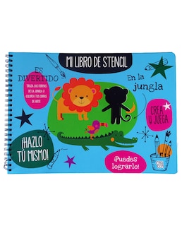 Foto 1 | Foto 1 | Libro En La Jungla: Mi Libro De Stencil - Capicúa - Capicúa