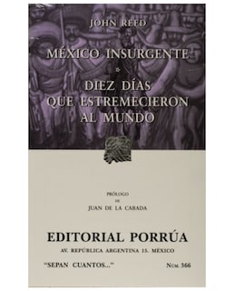 Foto 1 | Foto 1 | Libro México Insurgente - Editorial Porrúa México - Reed, John