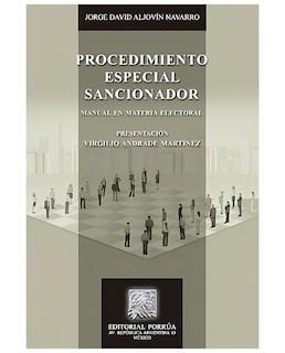 Foto 1 | Foto 1 | Libro Procedimiento Especial Sancionador - Editorial Porrúa México - Aljovín Navarro, Jorge David
