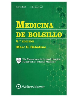 Foto 1 | Foto 1 | Medicina De Bolsillo 8a Edición - Wolters Kluwer - Sabatine