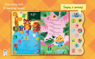Foto 5 | Foto 5 | Libro Sonoro Cottage Door Press Abc Y 123 Learning Songs - Venta Internacional.
