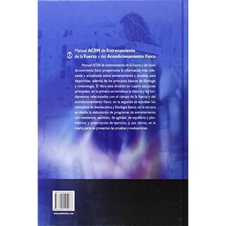 Foto 2 | Foto 2 | Manual Acsm De Entrenamiento De La Fuerza Y Del Acondicionamiento Físico