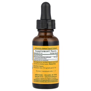 Foto 2 | Foto 2 | Extracto Líquido Herb Pharm Artemisia Annua, 30 Ml, Orgánico - Venta Internacional.