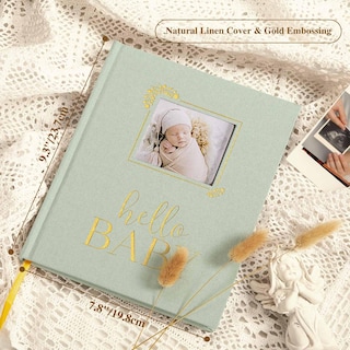 Foto 2 | Foto 2 | Libro De Recuerdos Para Bebés Lanpn, Recuerdo De 5 Años Para Recién Nacidos - Venta Internacional.