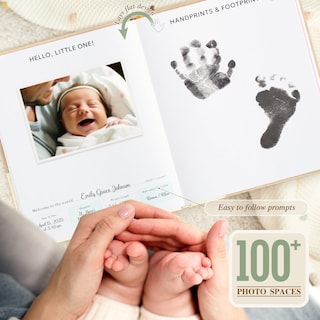 Foto 4 | Foto 4 | Libro De Recuerdos Para Bebés Lanpn, Recuerdo De 5 Años Para Recién Nacidos - Venta Internacional.