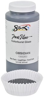 Foto 3 | Foto 3 | Glaze Sax Colorburst Obsidian Para Cerámica Y Cerámica, 500 Ml - Venta Internacional.