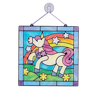 Foto 6 | Foto 6 | Kit De Manualidades Melissa & Doug Con Vitrales Con Forma De Unicornio Para Niños De 5 Años O Más - Venta Internacional.