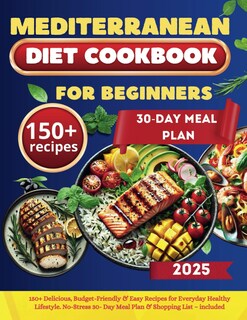 Foto 1 | Foto 1 | Libro De Cocina Dieta Mediterránea Para Principiantes Con Más De 150 Recetas - Venta Internacional.