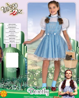 Foto 2 | Foto 2 | Disfraz De Dorothy De Lujo De El Mago De Oz De Rubíes, Talla Grande - Venta Internacional.