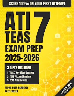 Foto 1 | Foto 1 | Guía De Estudio: Preparación Para El Examen Ati Teas Con Acceso Al Simulador De Exámenes - Venta Internacional.