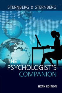 Foto 1 | Foto 1 | Libro The Psycholog's Companion Cambridge University Press - Venta Internacional.
