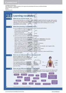 Foto 4 | Foto 4 | Libro Cambridge University Press Vocabulario En Inglés De Nivel Intermedio Superior - Venta Internacional.