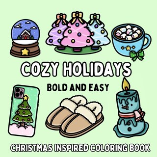 Foto 1 | Foto 1 | Libro Para Colorear Publicado De Forma Independiente Cozy Holidays Christma - Venta Internacional.
