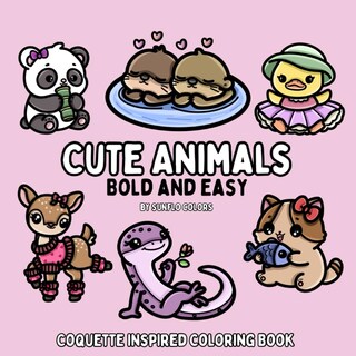 Foto 1 | Foto 1 | Libro Para Colorear Con Bonitos Animales Inspirados En Coquetas Para Adultos Y Niños - Venta Internacional.