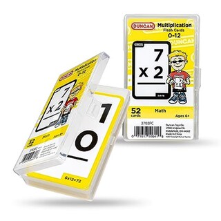 Foto 2 | Foto 2 | Flash Cards Duncan Multiplication 3703fc, Color Amarillo Y Blanco - Venta Internacional.