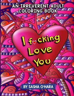 Foto 1 | Foto 1 | Libro De Colorear Para Adultos I F*cking Love You - Venta Internacional.