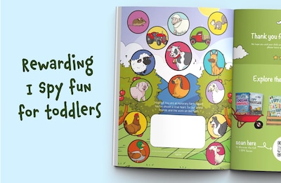 Foto 6 | Foto 6 | Book I Spy Farm Encuentra Animales, Tractores Y Más Para Niños Pequeños - Venta Internacional.