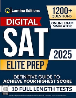 Foto 1 | Foto 1 | 10 Pruebas Completas De Digital Sat Elite Prep Lumina Editions - Venta Internacional.