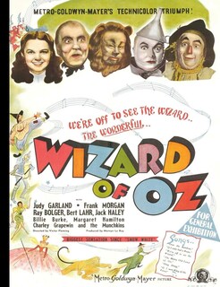 Foto 1 | Foto 1 | Poster De La Película Vintage El Mago De Oz De Notebook Genérica, 200 Págs. - Venta Internacional.