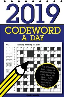 Foto 1 | Foto 1 | Book Codeword A Day 2019:365 Rompecabezas Anticuados - Venta Internacional.