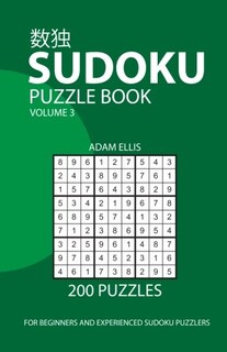 Foto 1 | Foto 1 | Libro De Rompecabezas De Sudoku, Volumen 3, Con 200 Rompecabezas - Venta Internacional.