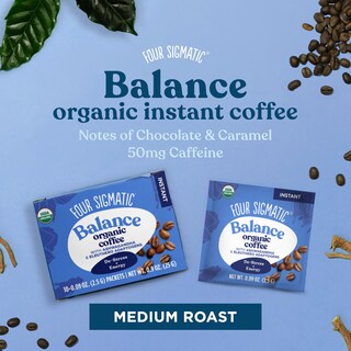 Foto 4 | Foto 4 | Café Four Sigmatic, Adaptógeno Instantáneo Orgánico, Tostado Medio - Venta Internacional.