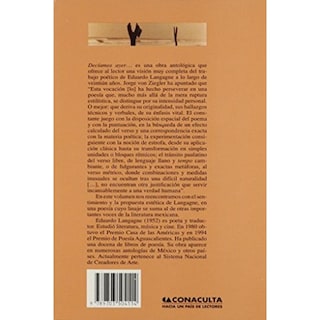 Foto 2 | Foto 2 | Decíamos Ayer… Poesía 1990-2000