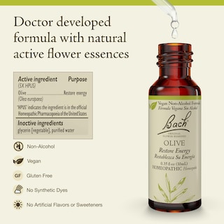 Foto 2 | Foto 2 | Flower Essence Bach Original Olive 10 Ml Sin Alcohol Vegano - Venta Internacional.