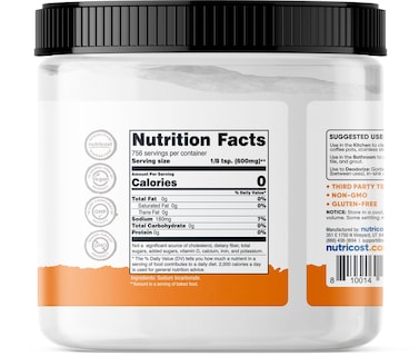 Foto 5 | Foto 5 | Bicarbonato De Sodio Nutricost Pantry 454 G Para Hornear Limpiar Y Más - Venta Internacional.