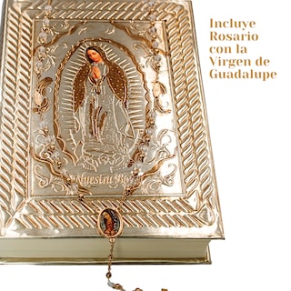 Foto 3 | Foto 3 | Biblia Boda Latinoamericana Virgen Letra Grande + Rosario