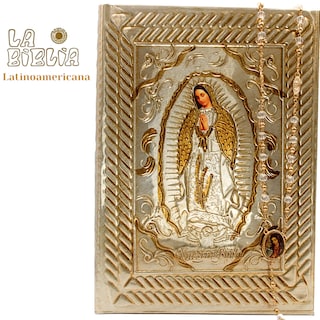 Foto 4 | Foto 4 | Biblia Boda Latinoamericana Virgen Letra Grande + Rosario