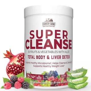 Foto 1 | Foto 1 | Bebida En Polvo Country Farms Super Cleanse 250 G 14 Porciones - Venta Internacional.