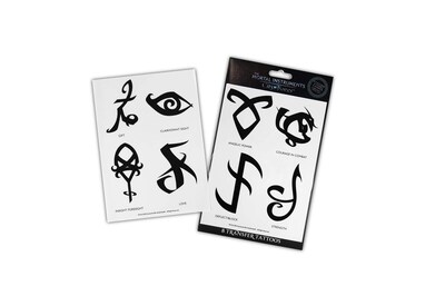 Foto 2 | Foto 2 | Tatuajes Temporales Ambientados En La Ciudad De Los Huesos De Mortal Instruments - Venta Internacional.