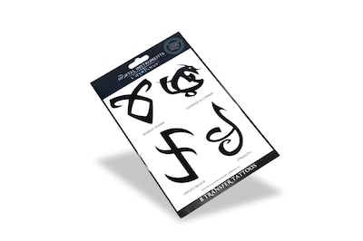 Foto 3 | Foto 3 | Tatuajes Temporales Ambientados En La Ciudad De Los Huesos De Mortal Instruments - Venta Internacional.