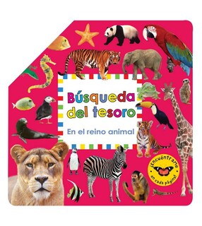 Foto 1 | Foto 1 | Búsqueda Del Tesoro. En El Reino Animal (libro Desplegable)