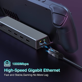 Foto 4 | Foto 4 | Estación de Acoplamiento Zmuipng Steam Deck 6 en 1 HDMI 4K @60hz 100w - Venta Internacional