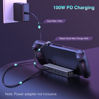 Foto 5 | Foto 5 | Estación de Acoplamiento Zmuipng Steam Deck 6 en 1 HDMI 4K @60hz 100w - Venta Internacional