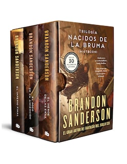 Foto 1 | Foto 1 | Trilogía de Libros Nacidos de la Bruma Autor Brandon Sanderson